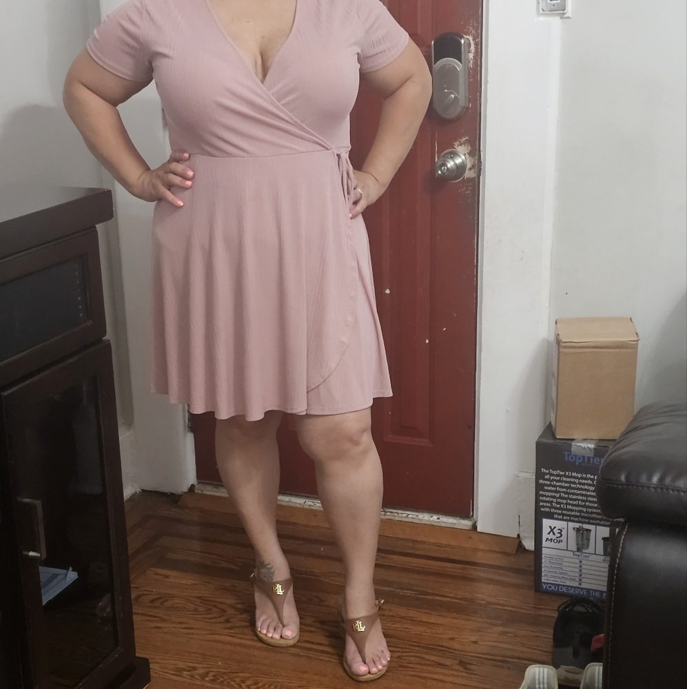 Pink dress